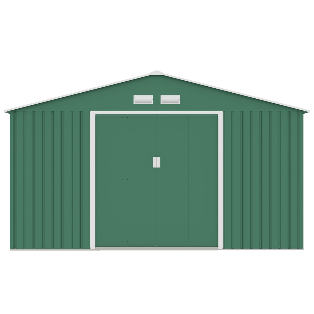 
              Fornorth Garden Shed, 12.99m2, green