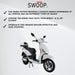 Swoop Scooter Eléctrico City Blanco