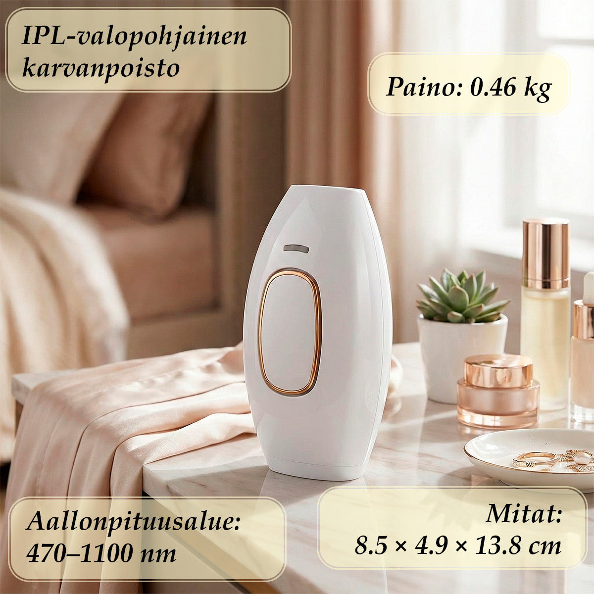 
              Lykke IPL valoepilaattori Pro