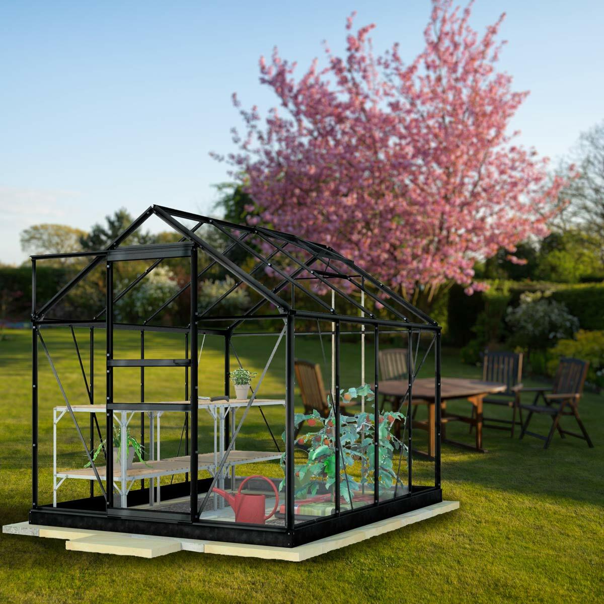 
              Lykke Greenhouse Hybrid 5m2, black