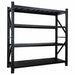 Fornorth Storage Shelf 800kg, 200x60x200cm, Black