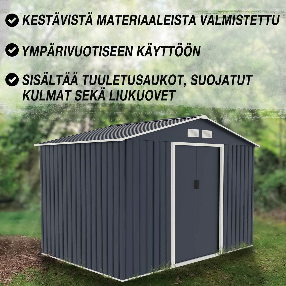 
              Fornorth pihavarasto, 5.29m2