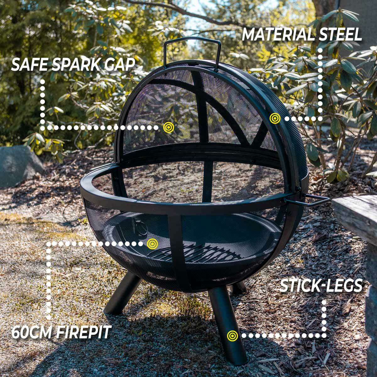 
              Limousin Bålfad Bold 60cm