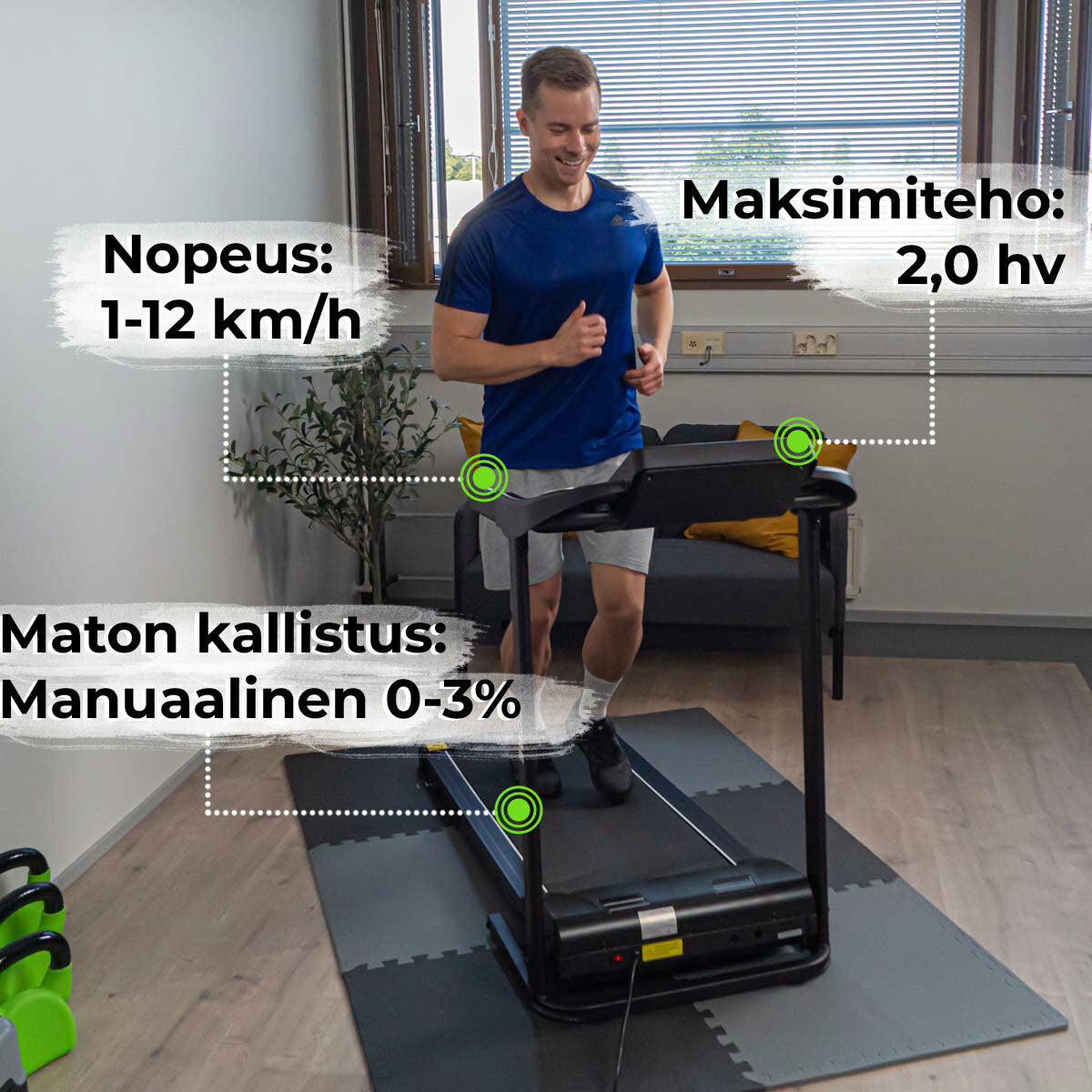 
              Nordcore Juoksumatto Core 2000