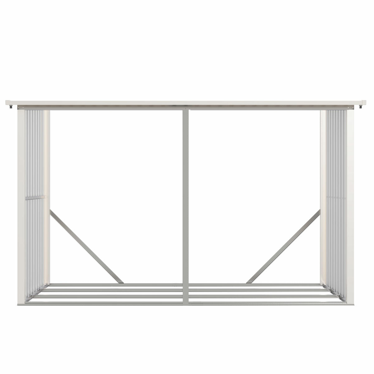 
              Fornorth Brændeskur 302x119x190cm (3.60m2)