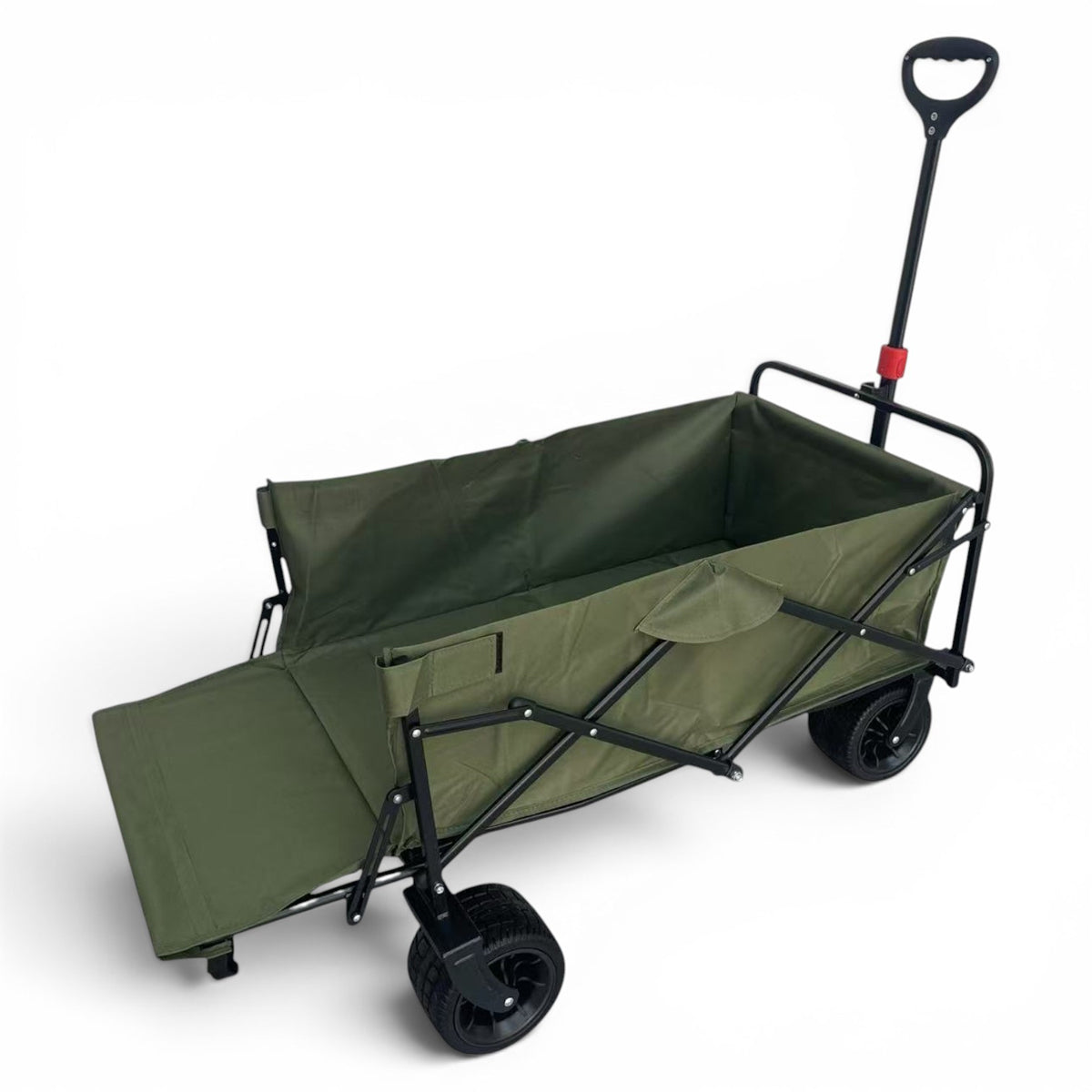 
              Fornorth Garden Wagon 115x61x105cm 100kg, olive