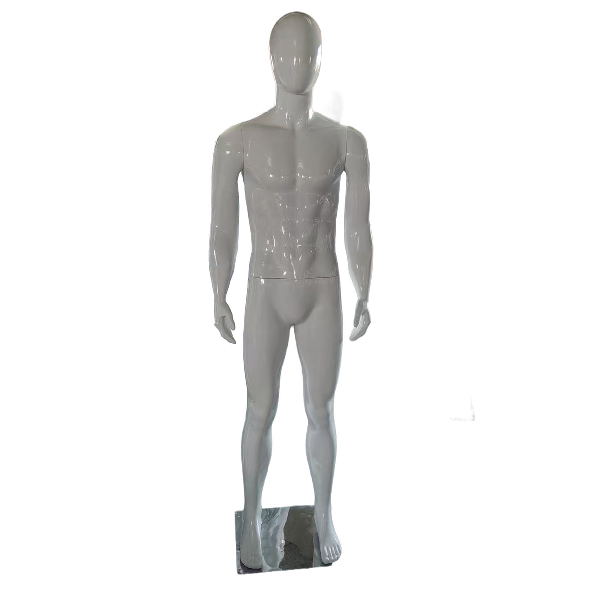 
              Lykke Mannequin de Couture Homme, Blanc
