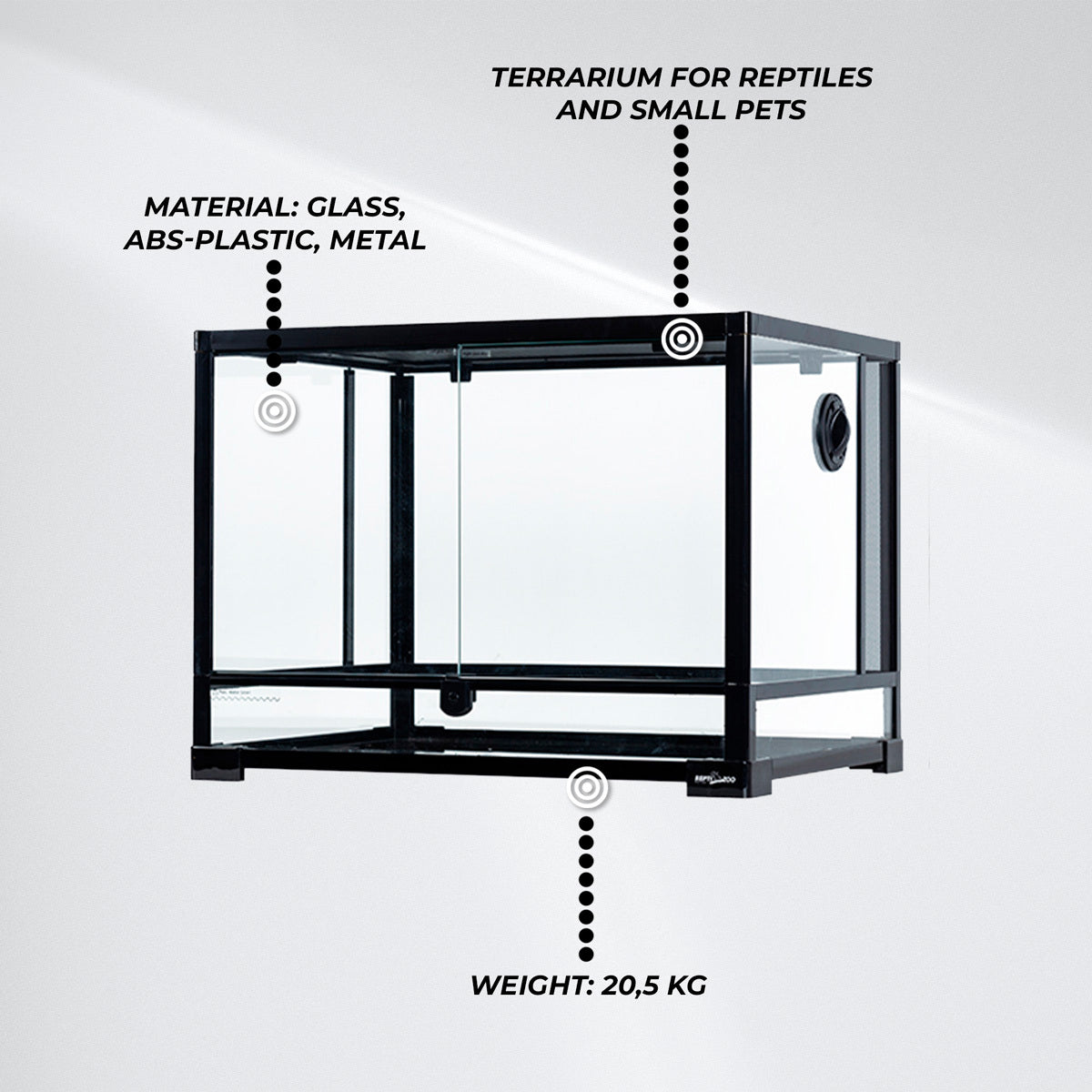 
              Trekker Terrario 600x450x450mm