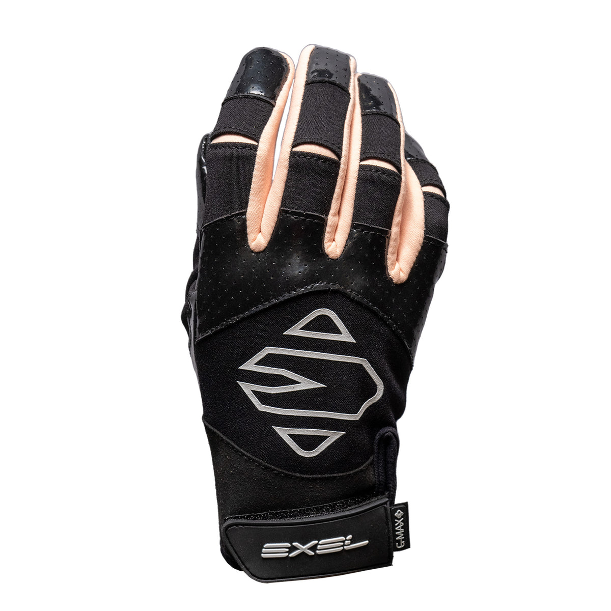 
              Exel G Max Short Handsker til floorballmålmand, Sort