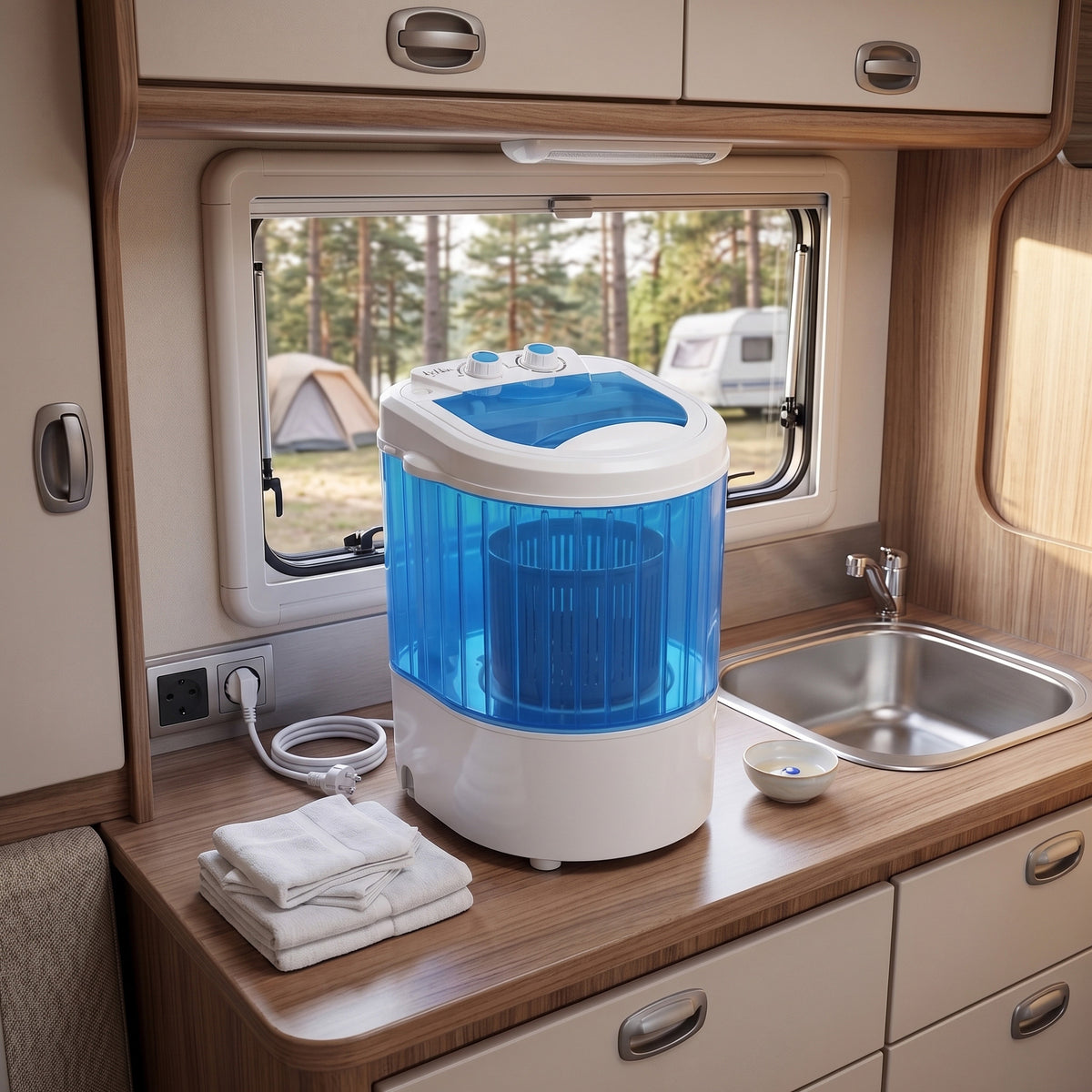 
              Lykke mini machine à laver portable Pro 1500