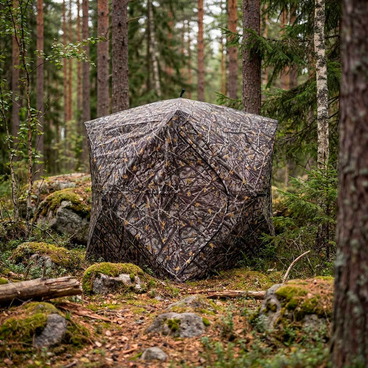 
              Trekker Puesto de Caza Transparente 180x180x200cm