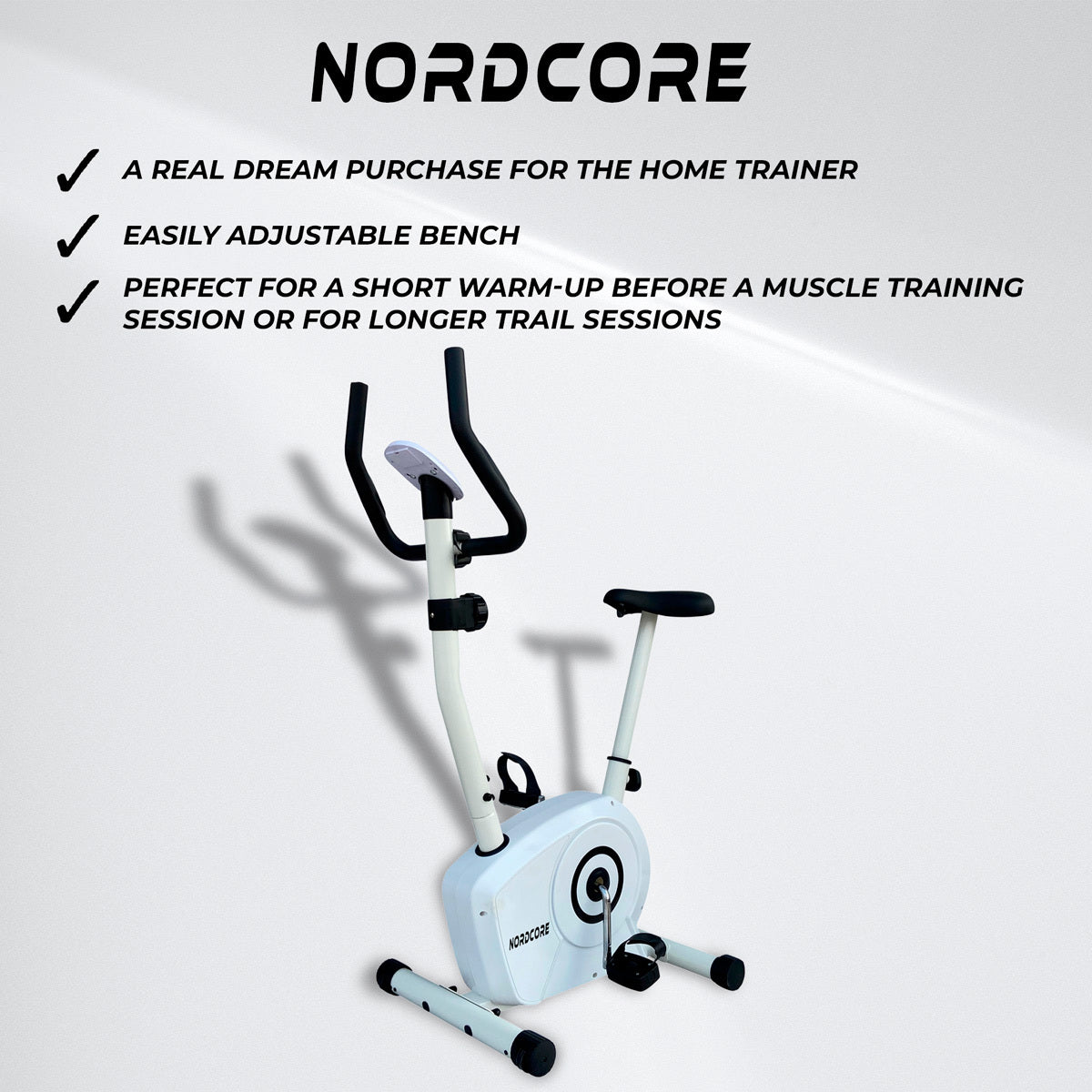 
              Nordcore Exercise Bike Core 400, White