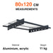 Fornorth Door Awning Modern 120x80cm