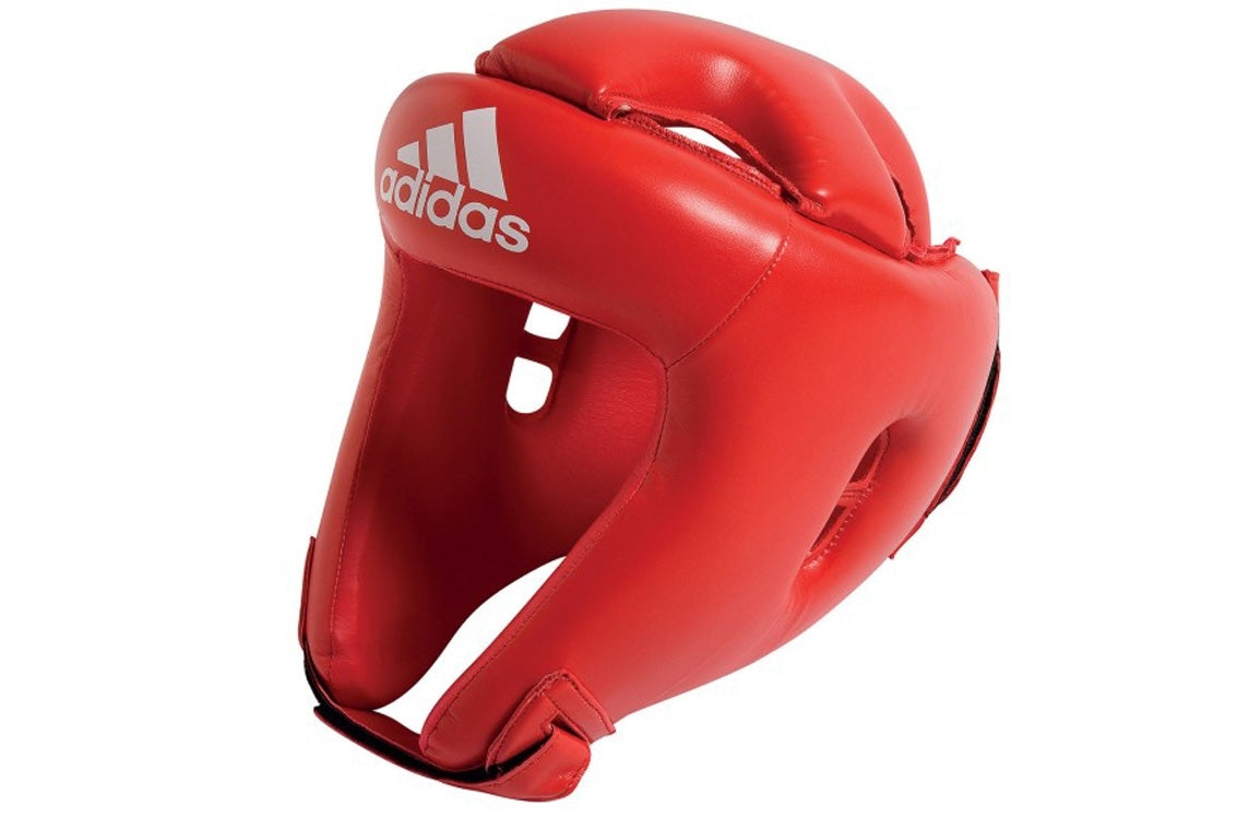 
              Adidas Rookie children&#39;s boxing helmet, red