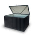 Fornorth Udendørs Opbevaringsboks 131x78x73cm 610L, Sort
