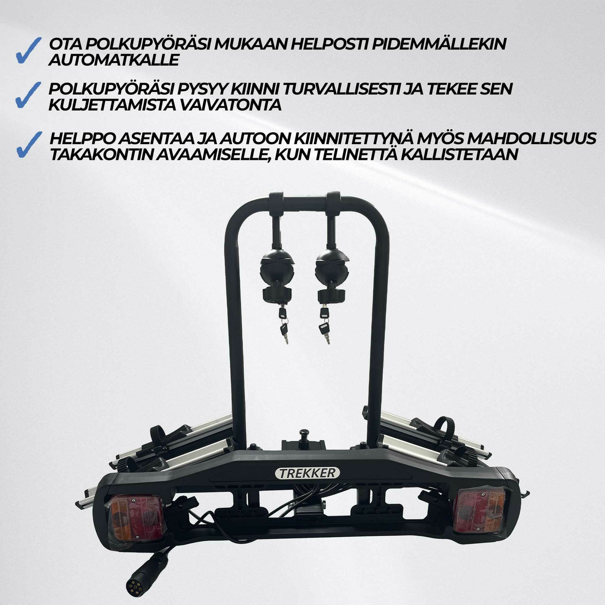 
              Trekker Pyöräteline autoon 2-pyörälle R200