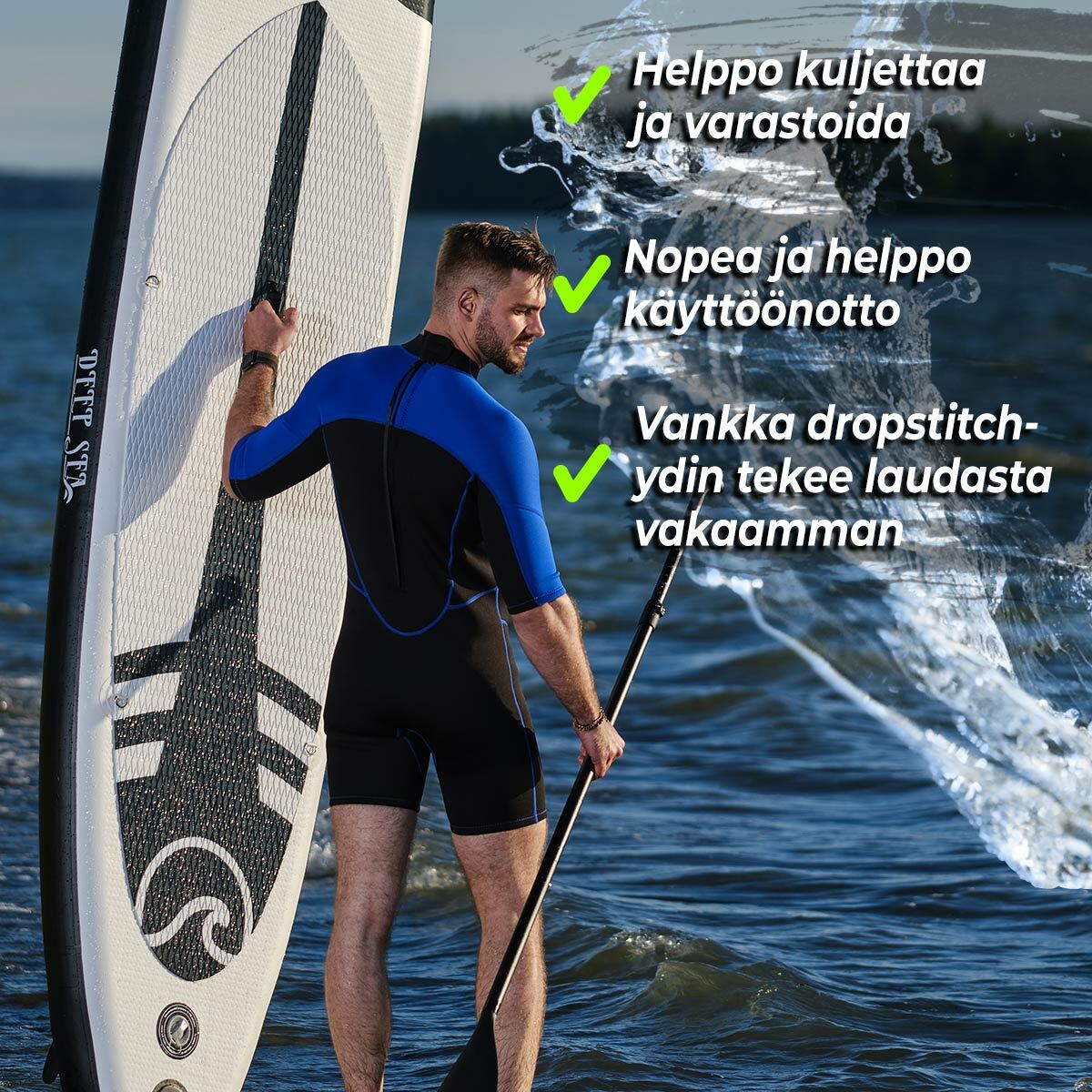 
              Deep Sea 2 x SUP-lautasetti XXL 330cm