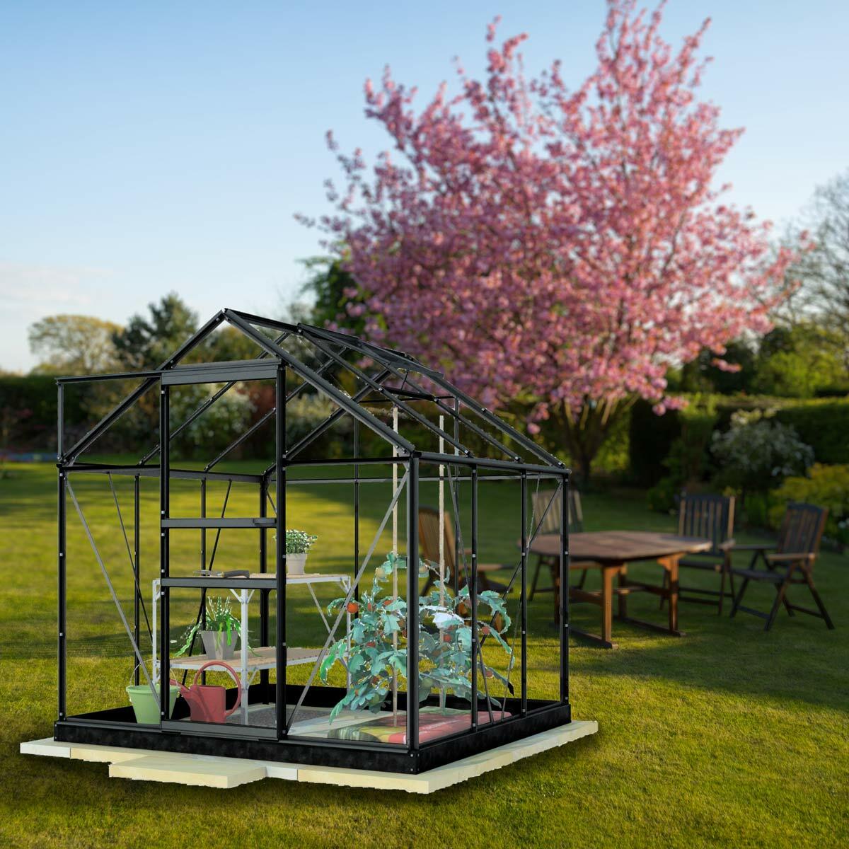 
              Lykke Serra Glass 3,8m2, nero