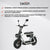 Swoop Electric moped 1000W White