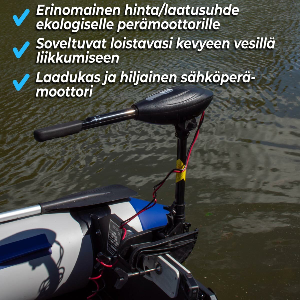 
              Deep Sea Sähköperämoottori Cruise 86LBS