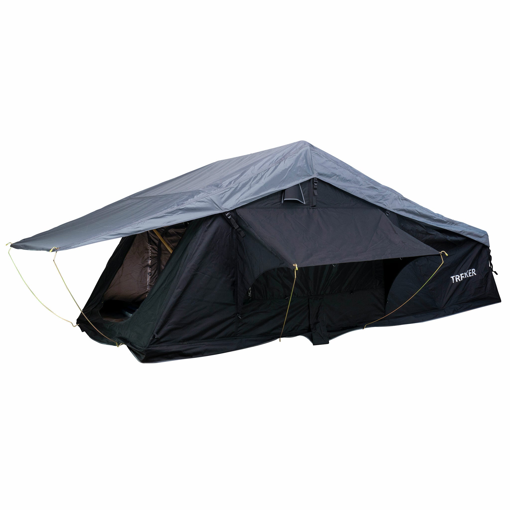 trekkers dream zelt lagos Trekker Rooftop tent Cabin L, black - 1.399,00 EUR