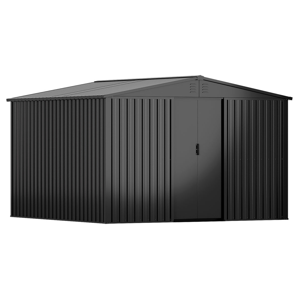 Fornorth Geräteschuppen 9m2, schwarz