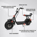 Patinete electrico Swoop Cruiser Turbo 2000w