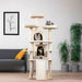Trekker Krabpaal Tower 170cm, beige