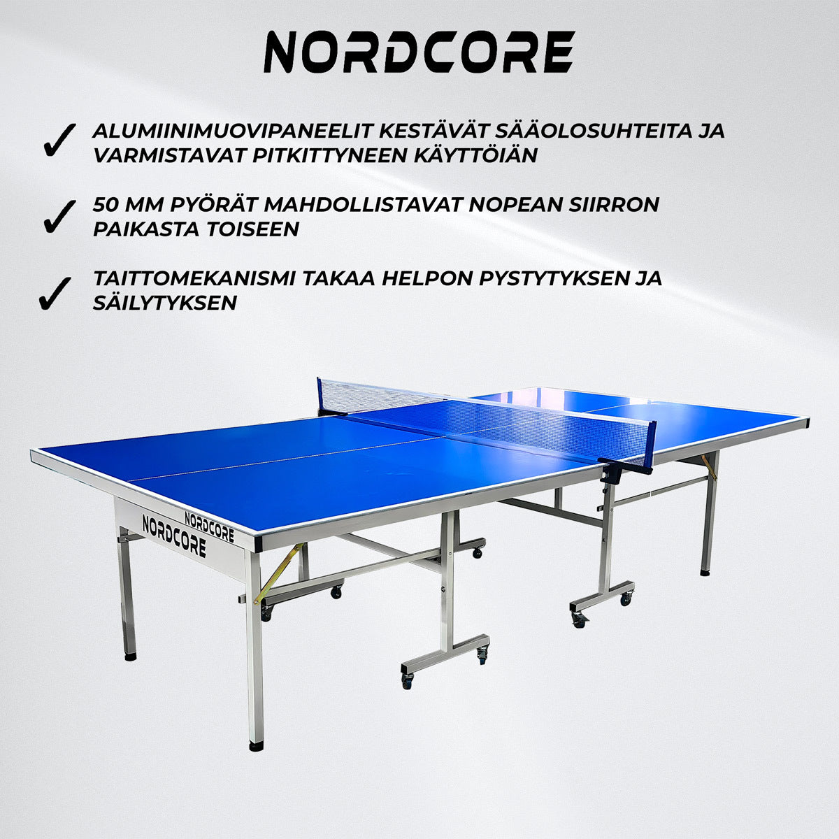 Nordcore Pingispöytä Outdoor Premium