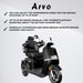 Arvo Mobilitetsscooter P700 Sort