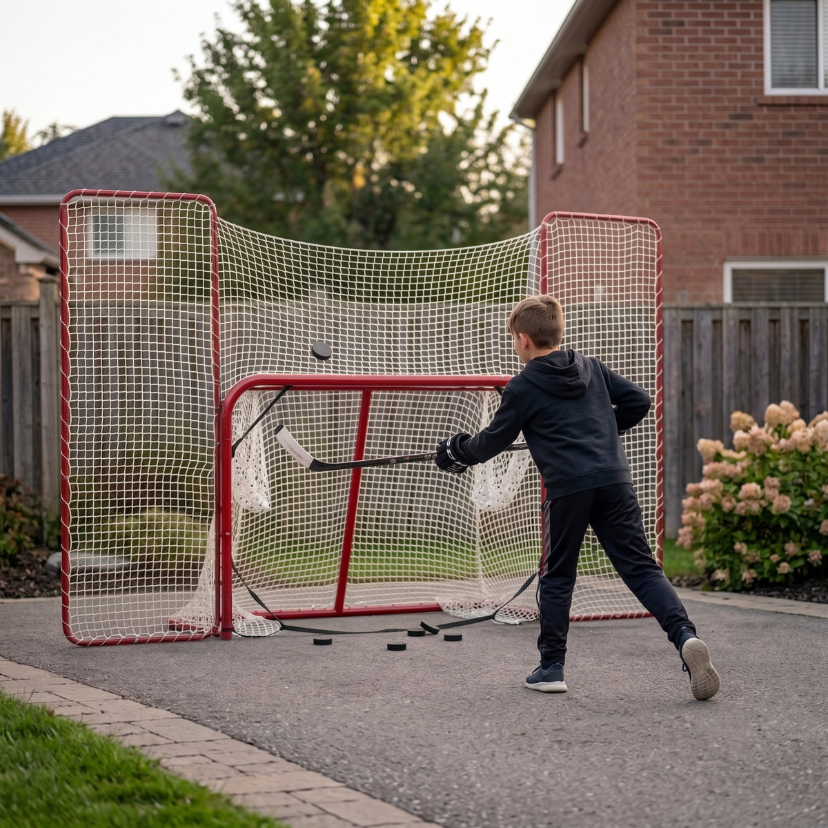 
              Prosport Ishockey Mål Backstop Net 330x198cm