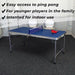 ProSport Mini table de ping-pong ProSport, pliable