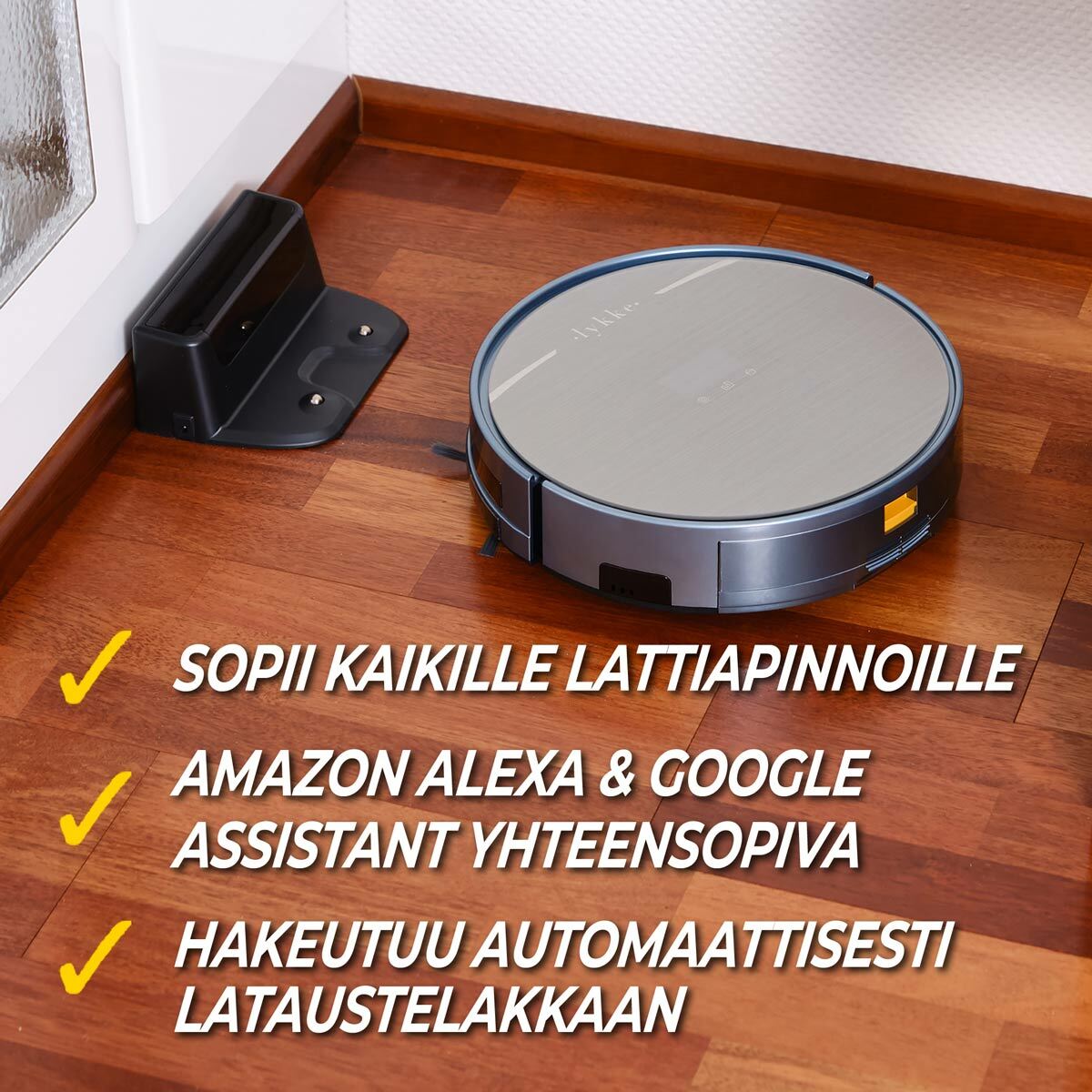 
              Lykke Robotti-imuri Deluxe 3000