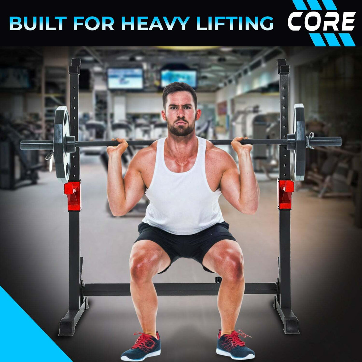 
              Core rack à squat 107X60X150 cm