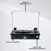 Lykke Turntable Record Player Classic Bluetooth