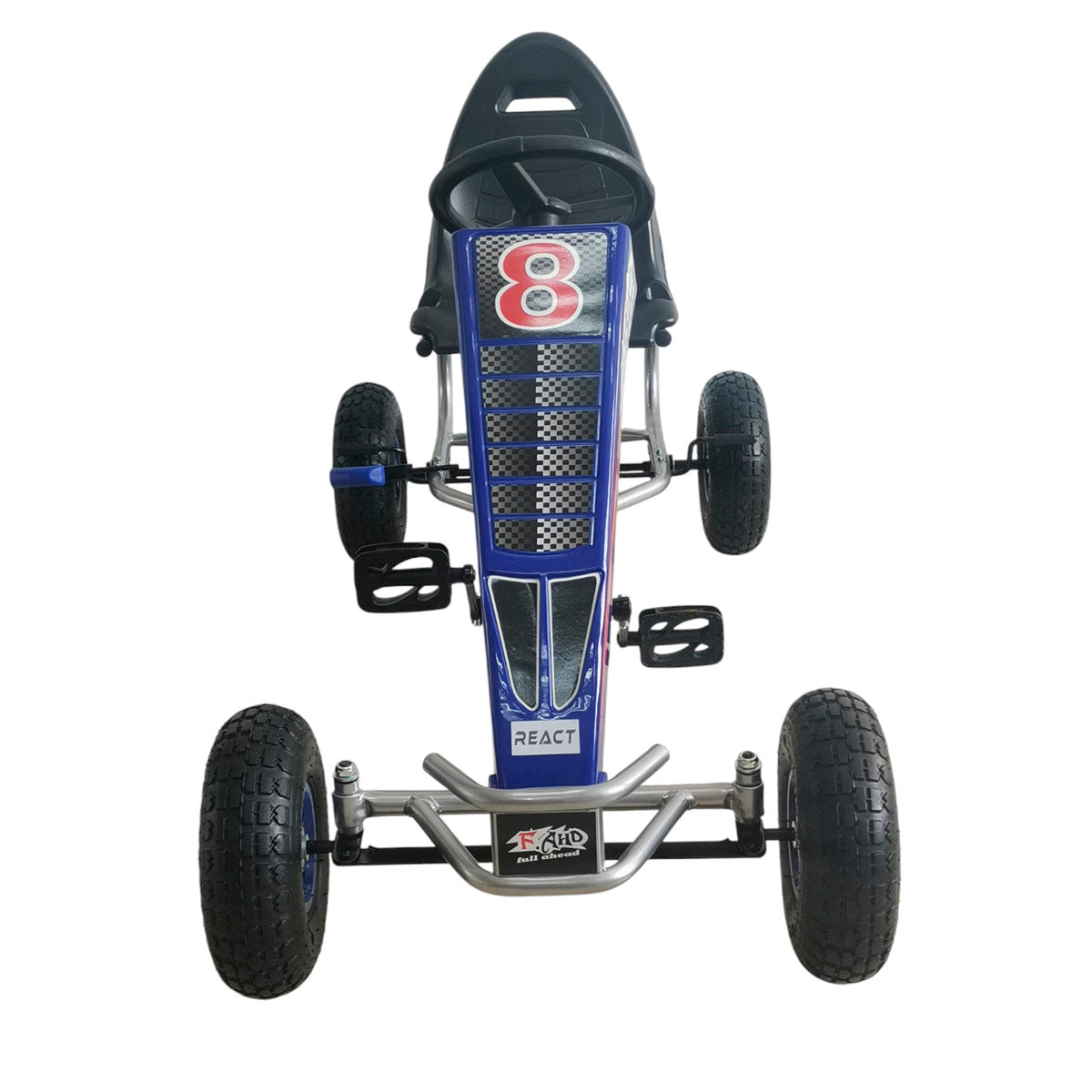 React Pedal Skelter Racer Blauw