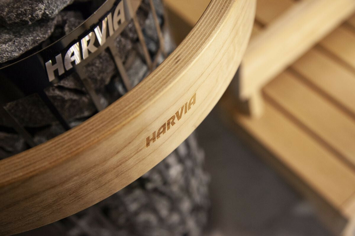 
              Harvia Poêle de sauna électrique Cilindro Xenio PC70XE Black Steel, 7kW, 6-10m³, commande séparée