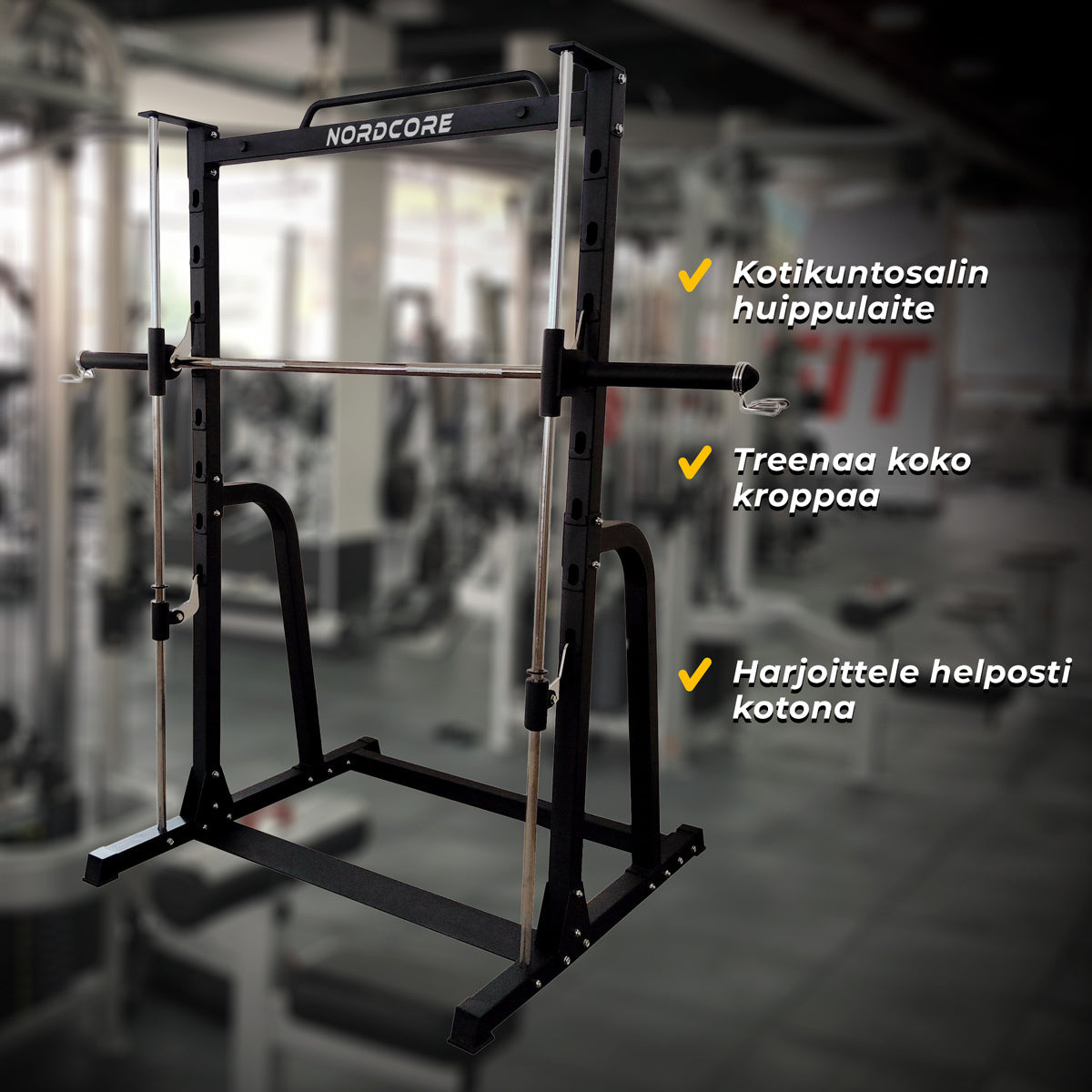 
              Nordcore Squat Rack Smith Machine Core