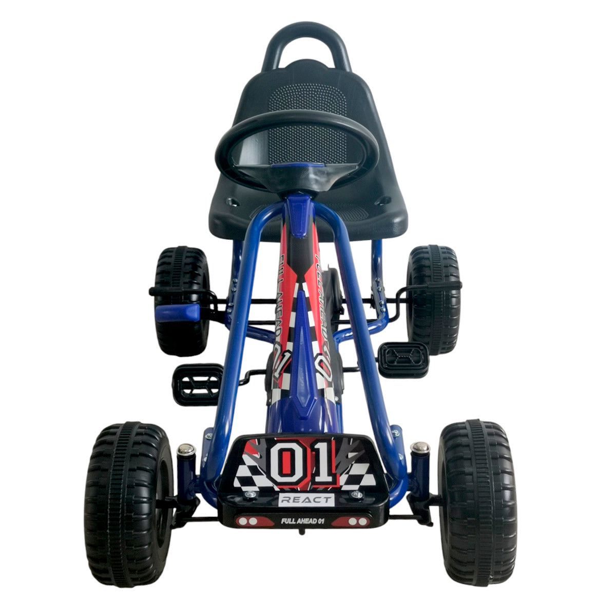 React Kart a Pedales Rally Blue