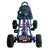 React Pedal Gokart Rally Blau