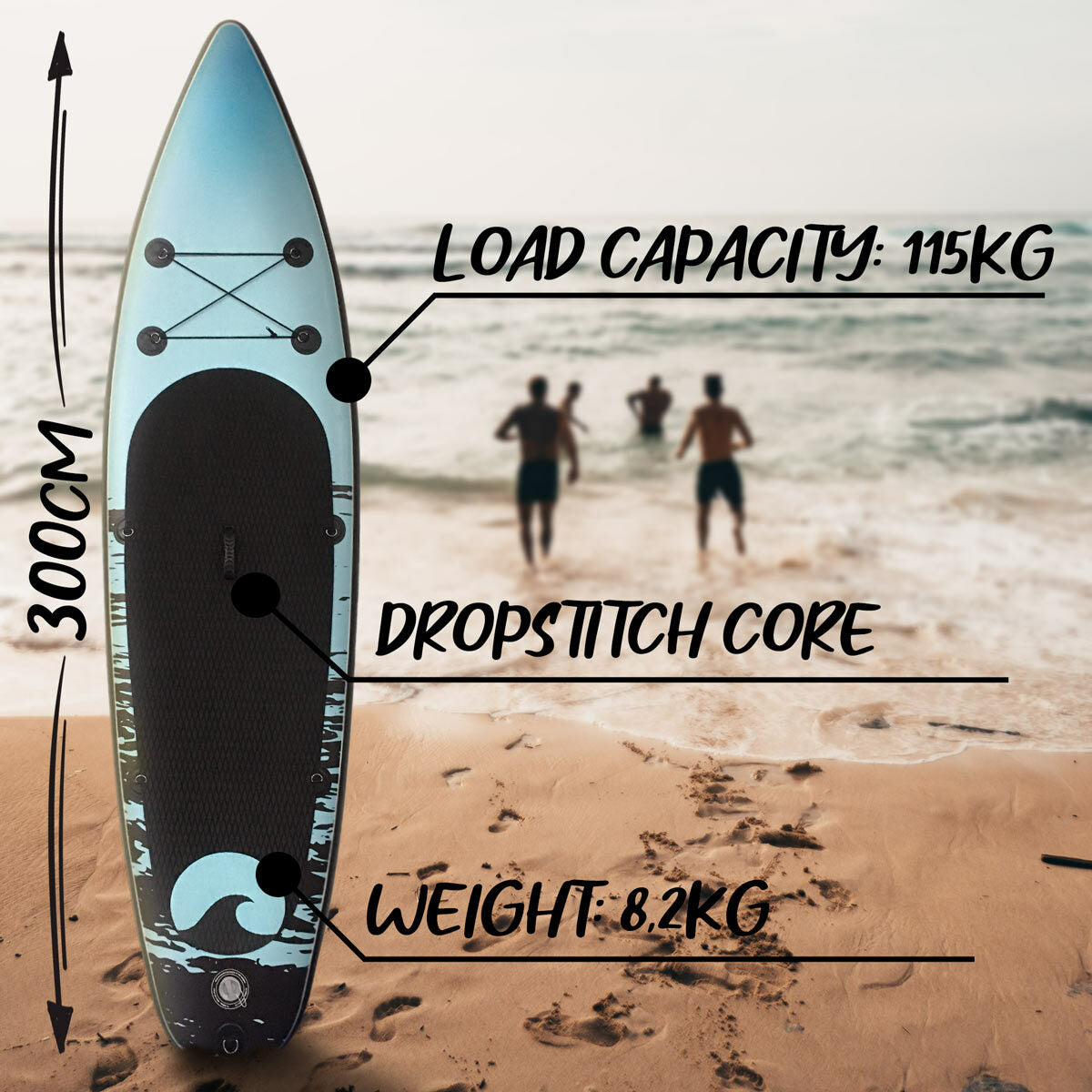 
              Set di sup gonfiabili Deep Sea Flow 300cm