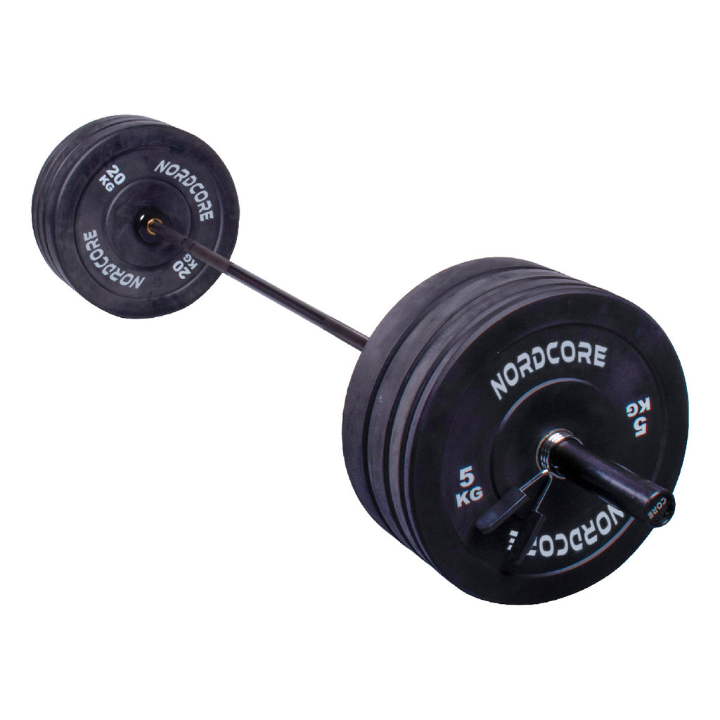 Nordcore Barbell Set Bumper Core 120 kg - 799,00 EUR - Black