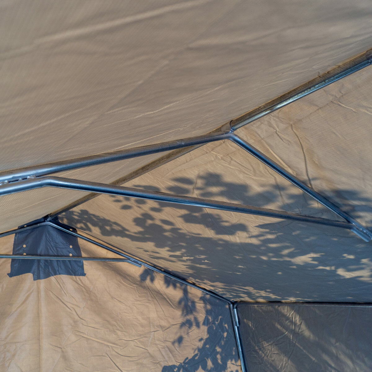 zelt 7x5 Fornorth Zeltgarage 2,7x5,1m, Hellgrau - 399,00 EUR