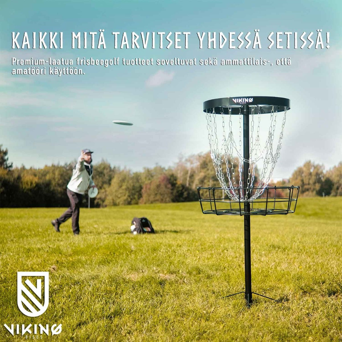 
              Viking Discs Tournament Set, 8 kiekon setti