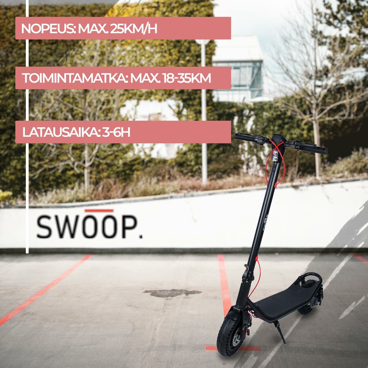 
              Sähköpotkulauta Swoop ES600X