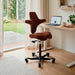 Chaise de bureau ergonomique Lykke Comfort, Orange