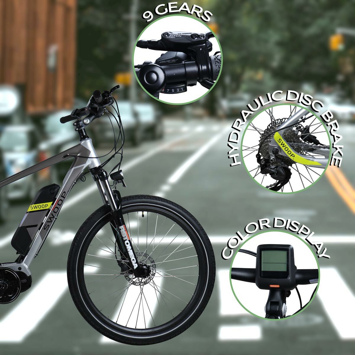 
              Swoop VTT électrique MTB Pro, 27,5&quot;