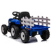 Swoop Elektrische Kinderauto Tractor met aanhanger