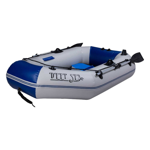 Bateau Gonflable PVC 35 Mm – Double Valve Anti-fuite, Coutures Renforcées – Modèle 1 Personne (150x90 Cm) Et 2 Personnes (188x114 Cm)