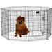 Trekker Parque Para Cachorro L, 8-Paneles 61x92cm